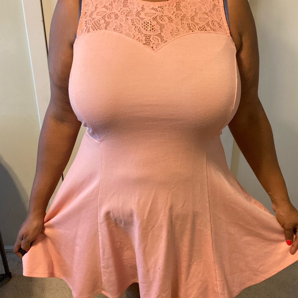 Pink dress